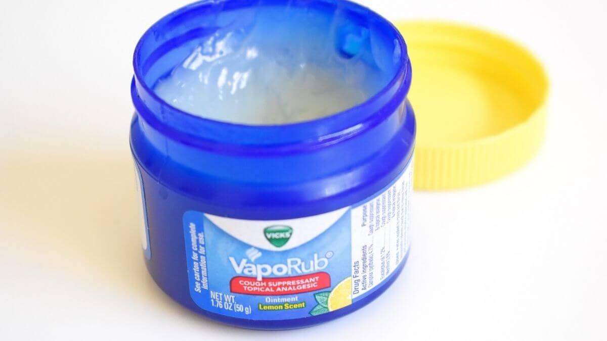 Se puede usar vicks vaporub estando embarazada Peanut